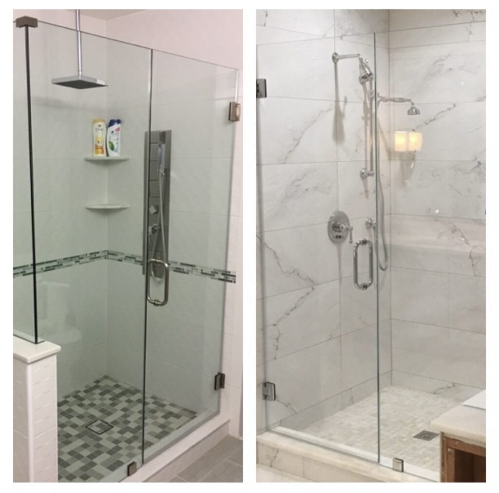 frameless shower doors new jersey Delaware Pennsylvania