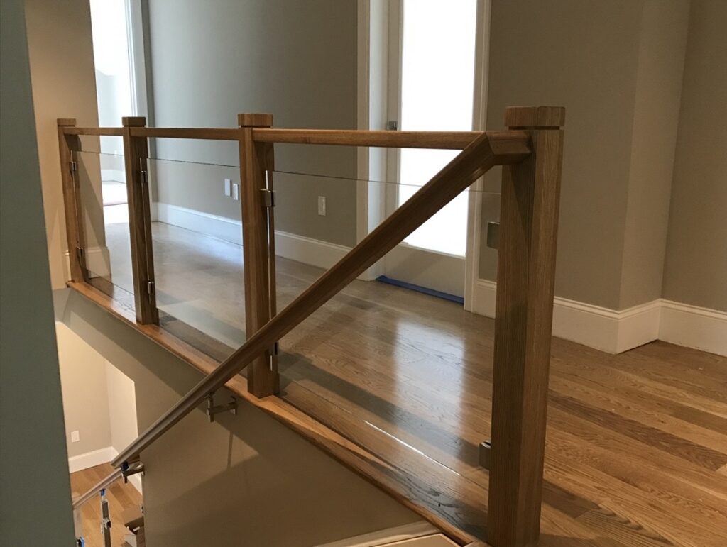 glass railings new jersey Delaware Pennsylvania