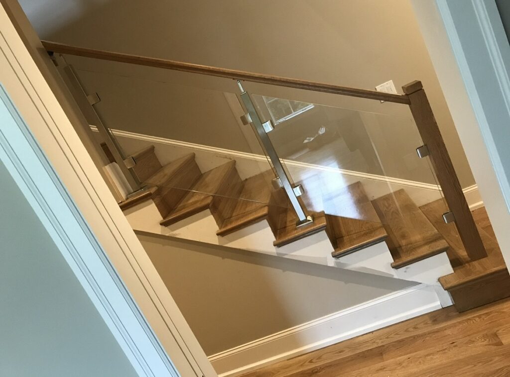 glass railings new jersey Delaware Pennsylvania