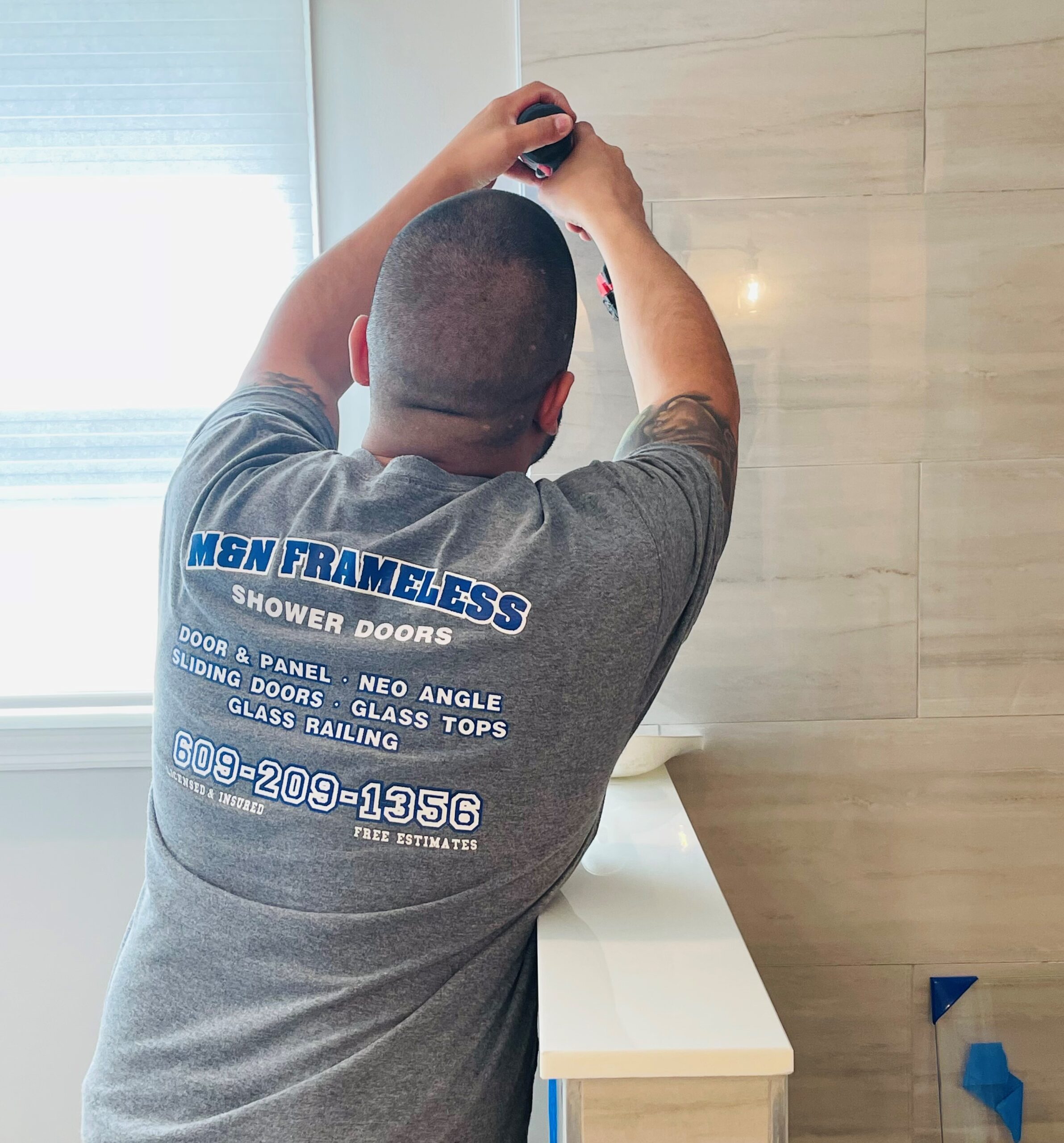 Manny Nazario M&N Frameless Shower Door