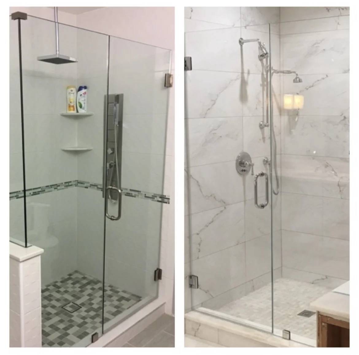 frameless shower doors new jersey Delaware Pennsylvania