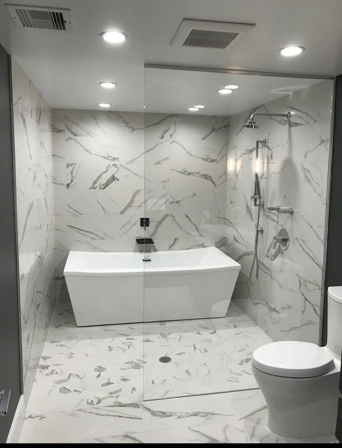 Fixed Panel / Splash Guard door frameless shower doors new jersey Delaware Pennsylvania