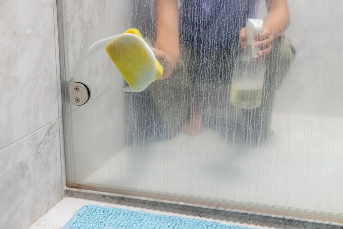 How Do I Clean Cloudy Shower Glass?